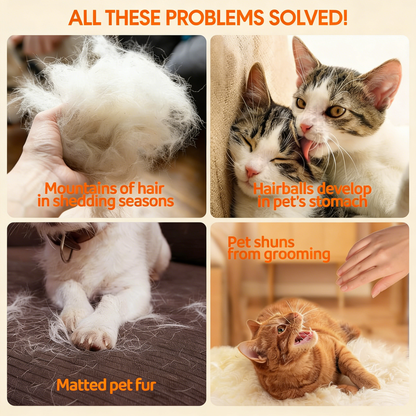 Pet Grooming Gloves – Gentle Deshedding & Massage Glove for Cats & Dogs