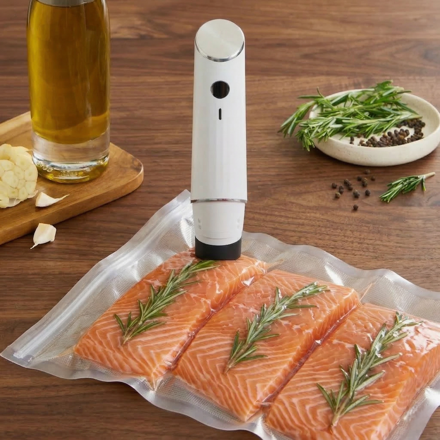 SpaceCraft™ HandheldVacuum Sealer FoodStorage Bundle
